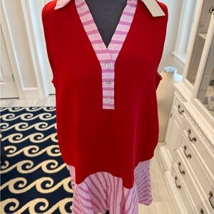 Chic Red and Pink Women's dress